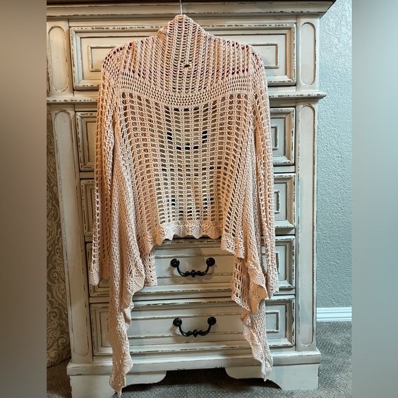 O’Neill Open Crochet Knit Cardigan - Picture 3 of 13